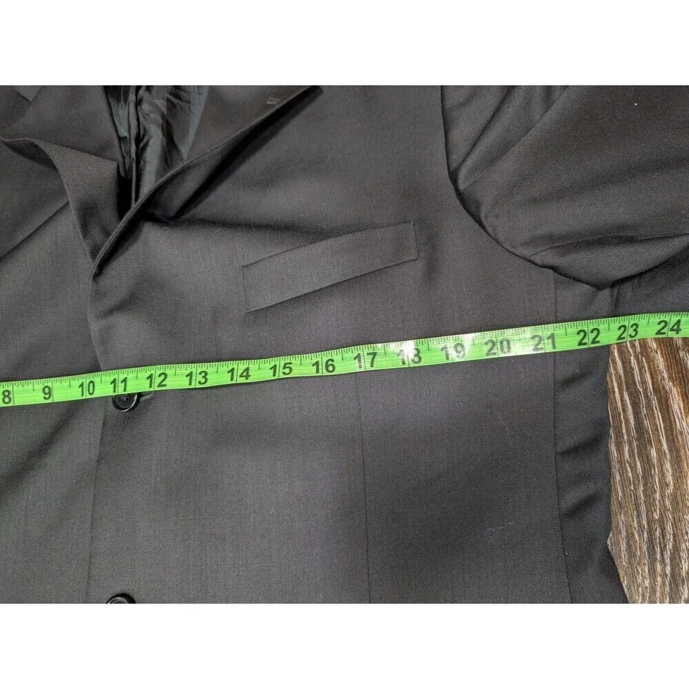 YSL‎ Yves Saint Laurent Blazer Jacket 3 Buttons Men FR 54 US 44 Long XXL EUC 120
